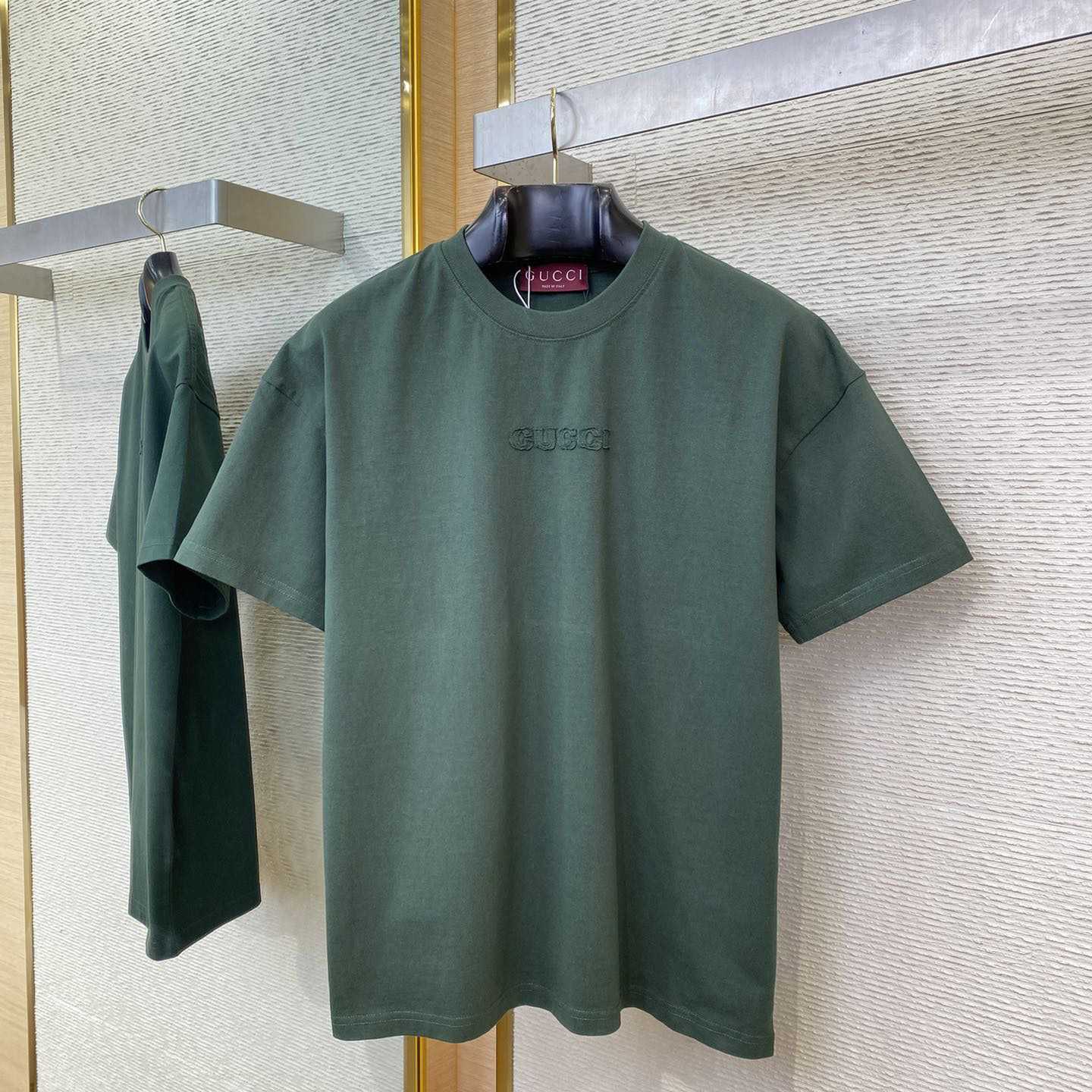 Gucci Embroidered Cotton Jersey T-shirt  - EUR FASHION