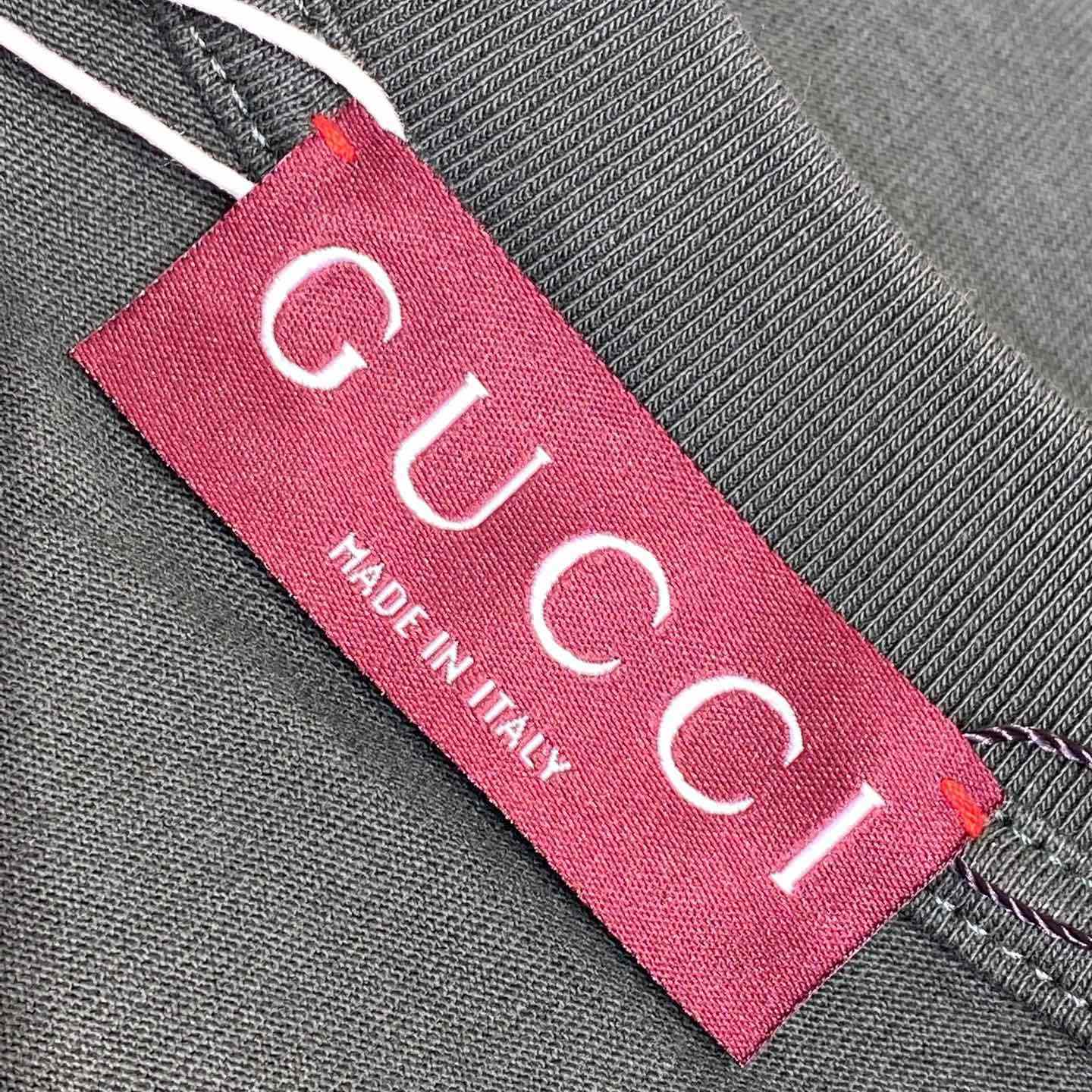 Gucci Embroidered Cotton Jersey T-shirt  - EUR FASHION