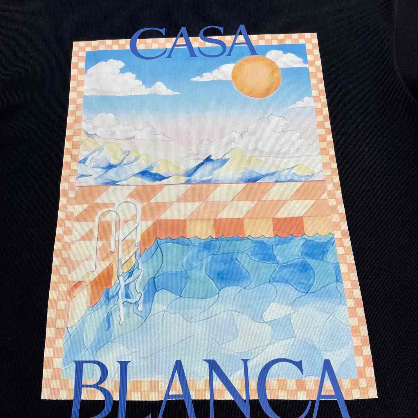 Casablanca Surreal Pool T-shirt   C969 - EUR FASHION