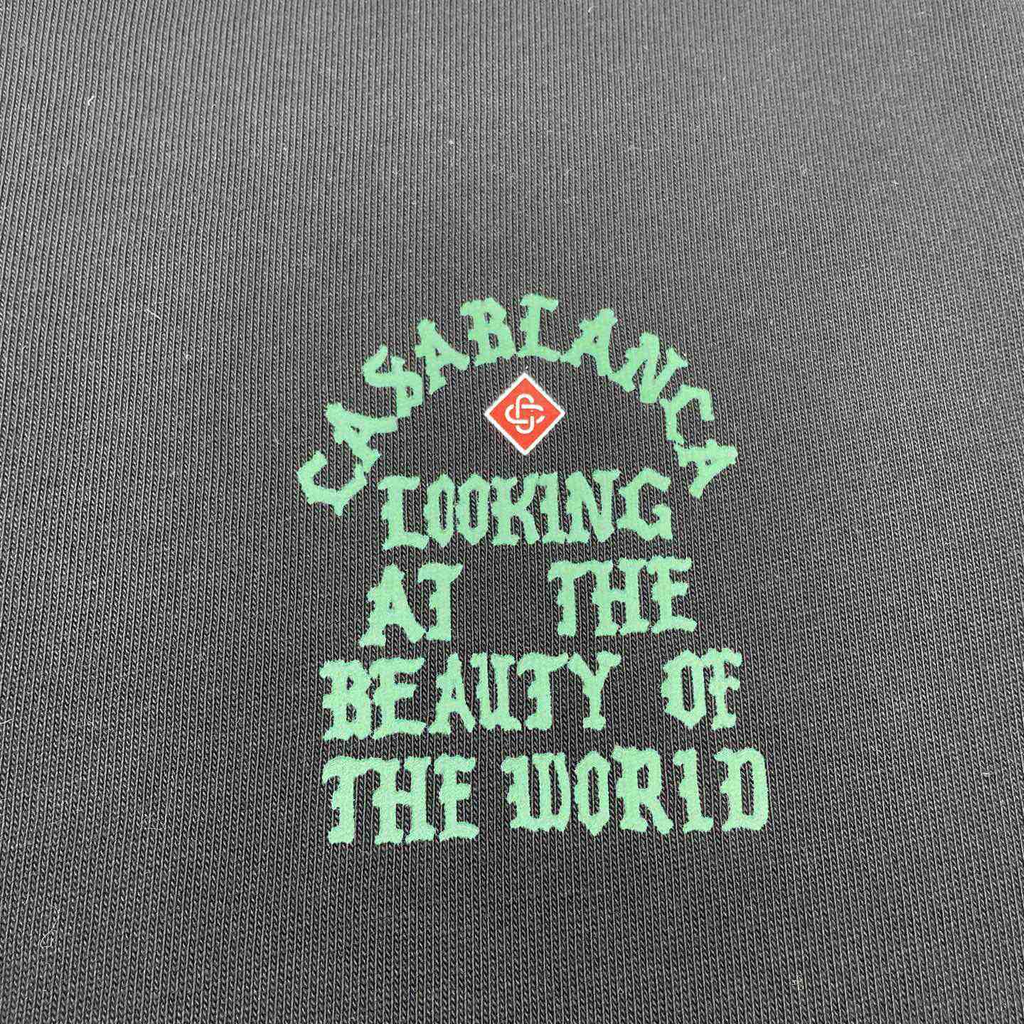 Casablanca Looking at The Beauty Of The World T-Shirt     C967 - EUR FASHION