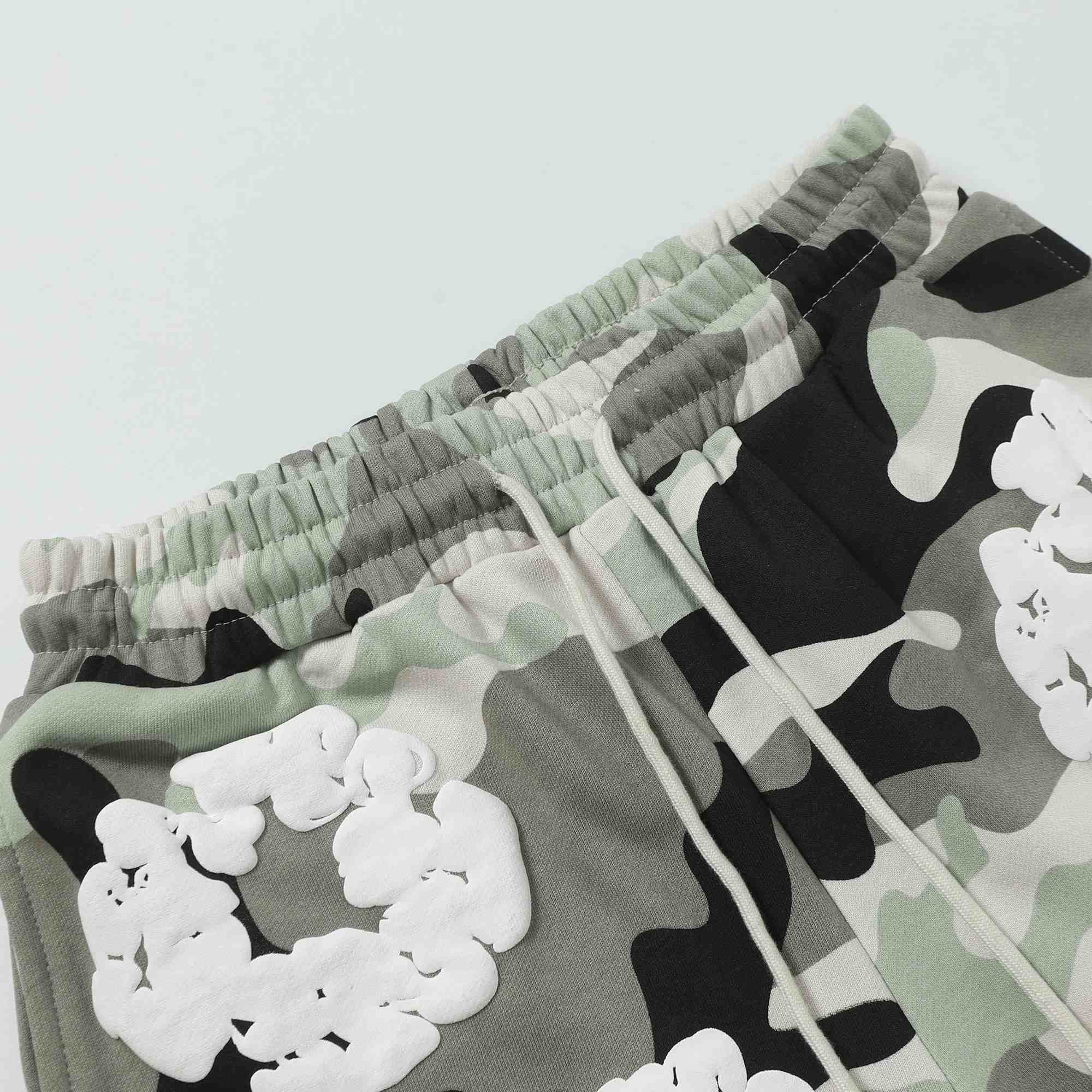 Denim Tears Camo Sweat Shorts - EUR FASHION