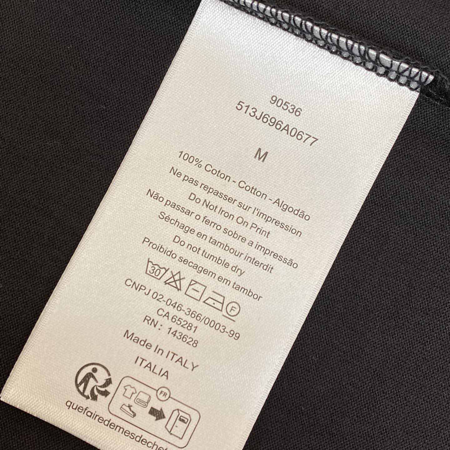 Dior Archives Labels T-Shirt, Relaxed Fit  - EUR FASHION