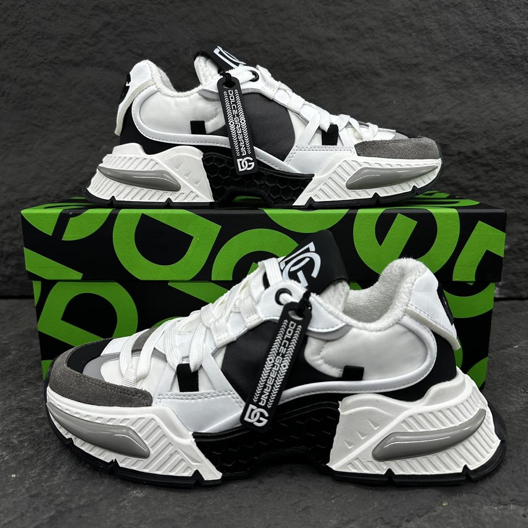 Dolce & Gabbana Mixed-material Airmaster Sneakers - EUR FASHION