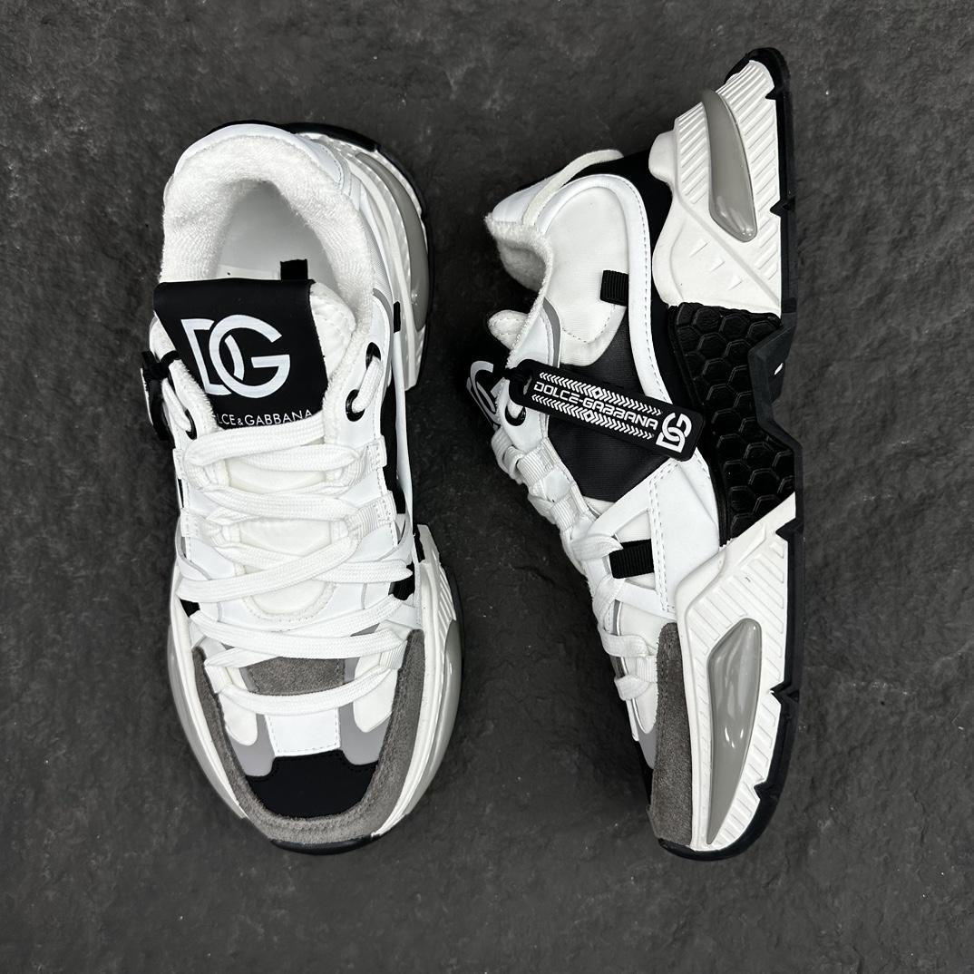Dolce & Gabbana Mixed-material Airmaster Sneakers - EUR FASHION