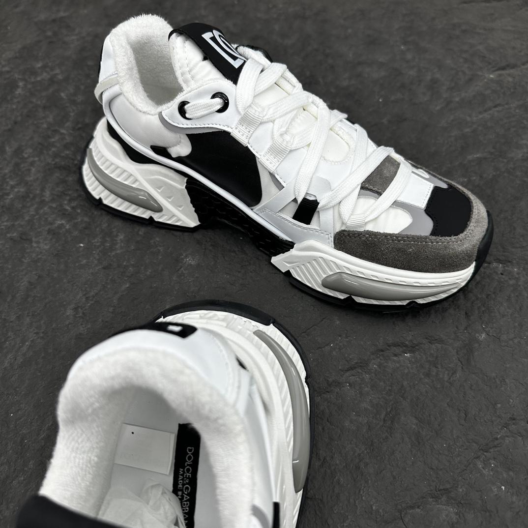 Dolce & Gabbana Mixed-material Airmaster Sneakers - EUR FASHION