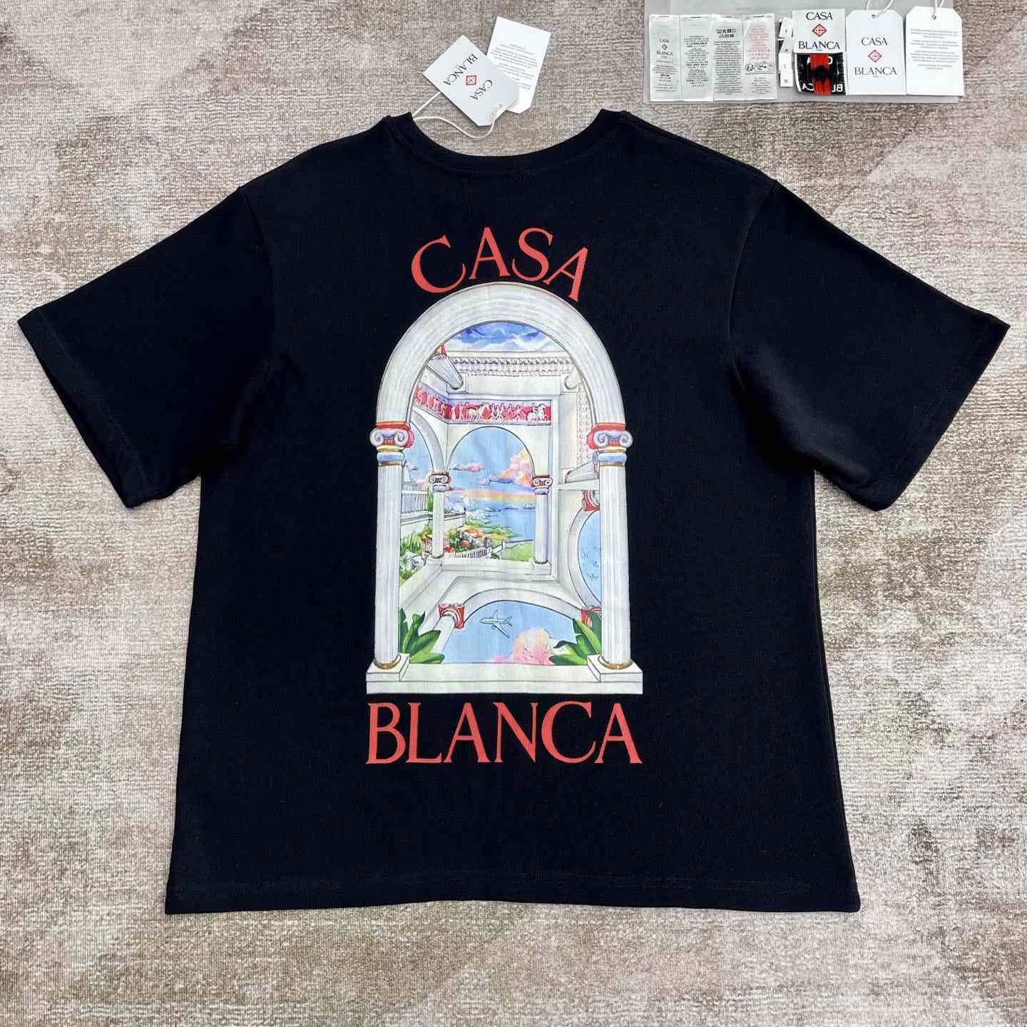 Casablanca Le Passage Printed Cotton T-Shirt   C944 - EUR FASHION