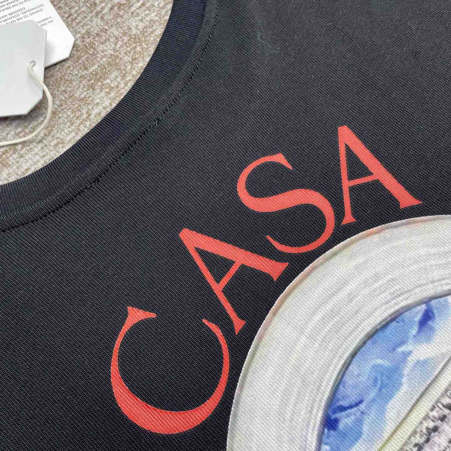 Casablanca Le Passage Printed Cotton T-Shirt   C944 - EUR FASHION