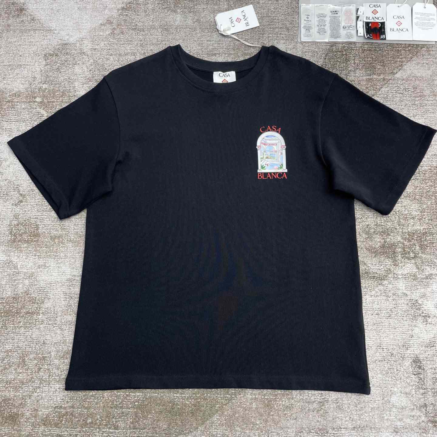 Casablanca Le Passage Printed Cotton T-Shirt   C944 - EUR FASHION
