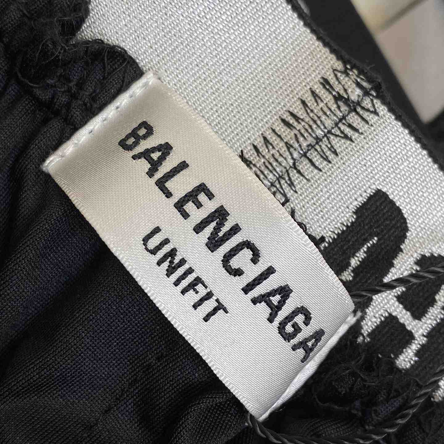 Balenciaga New Sporty B Trompe L'oeil Waistband Baggy Sweatpants - EUR FASHION