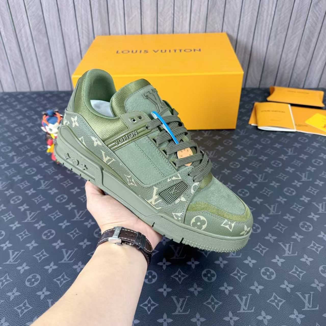 Louis Vuitton LV Trainer Sneaker     - EUR FASHION