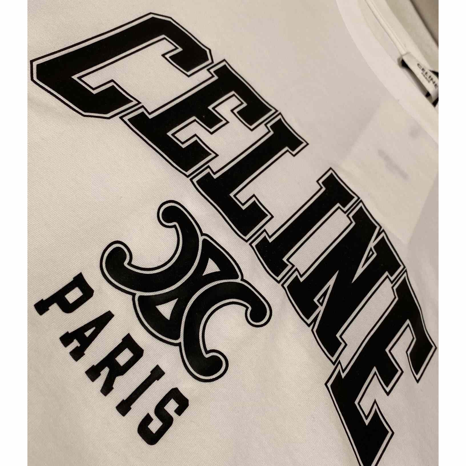 Celine Loose T-shirt In Cotton Jersey - EUR FASHION