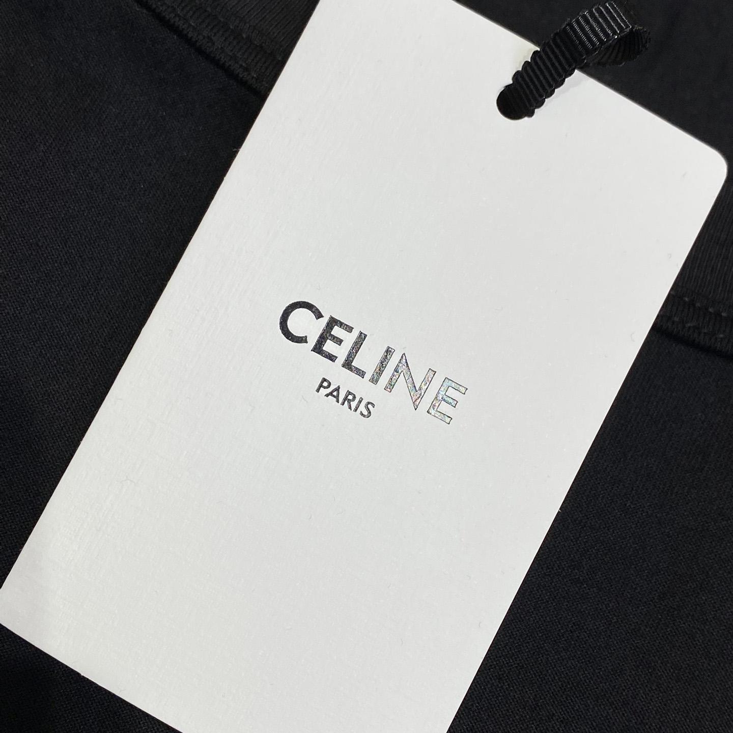 Celine Loose T-shirt In Cotton Jersey - EUR FASHION