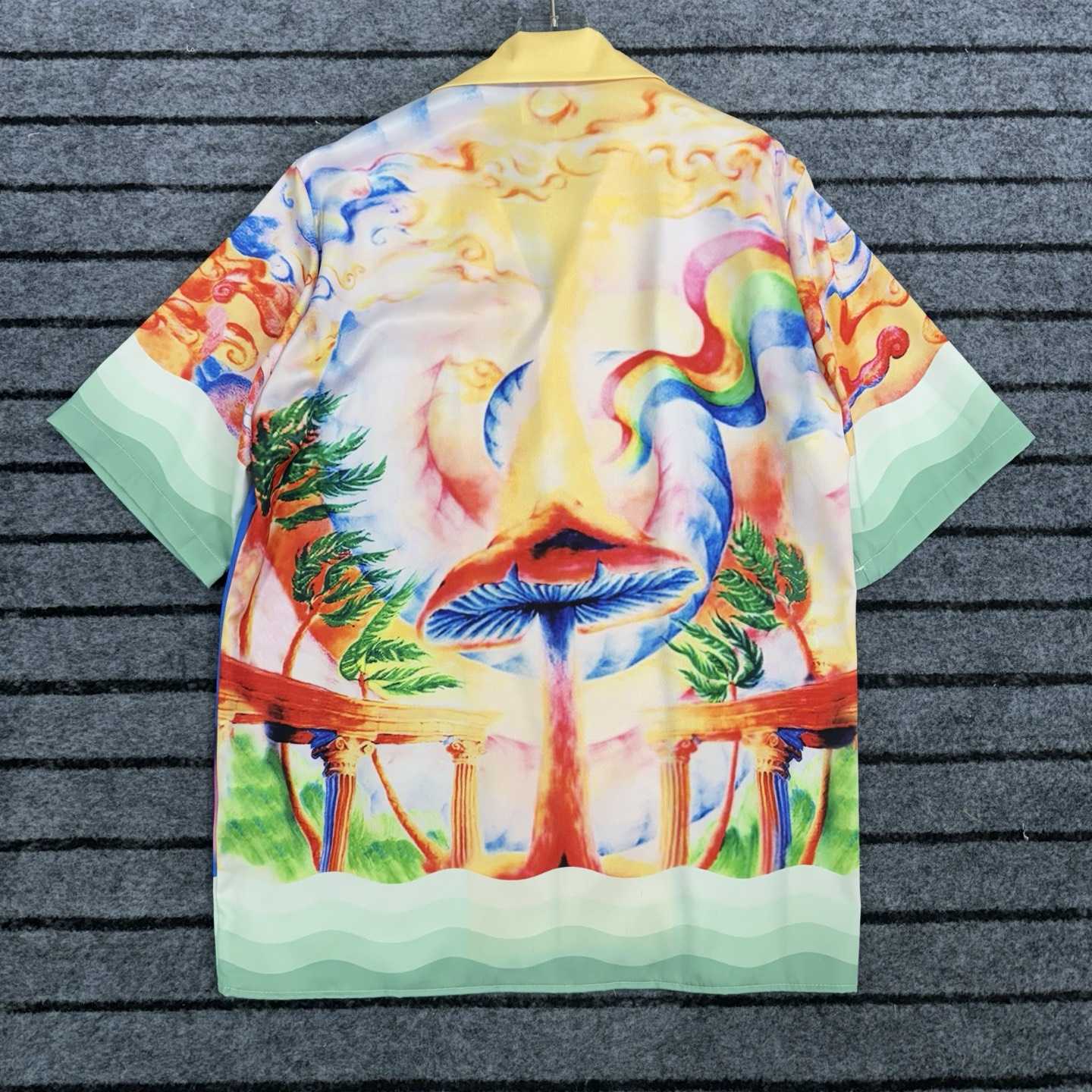 Casablanca Men's Color Nature's Teacher Shirt - EUR FASHION