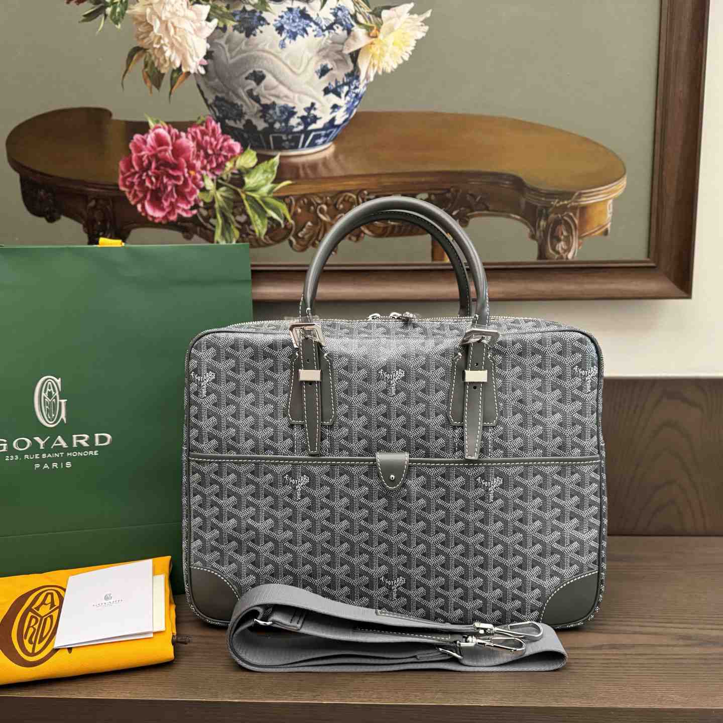 Goyard Ambassade MM Document Case - EUR FASHION