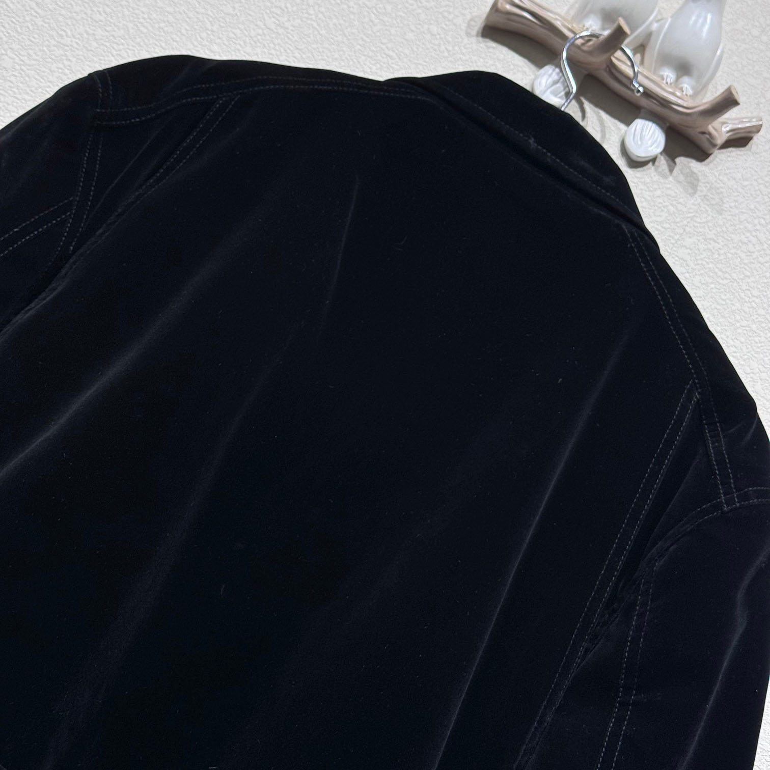 Prada Blouson In Velvet Denim - EUR FASHION