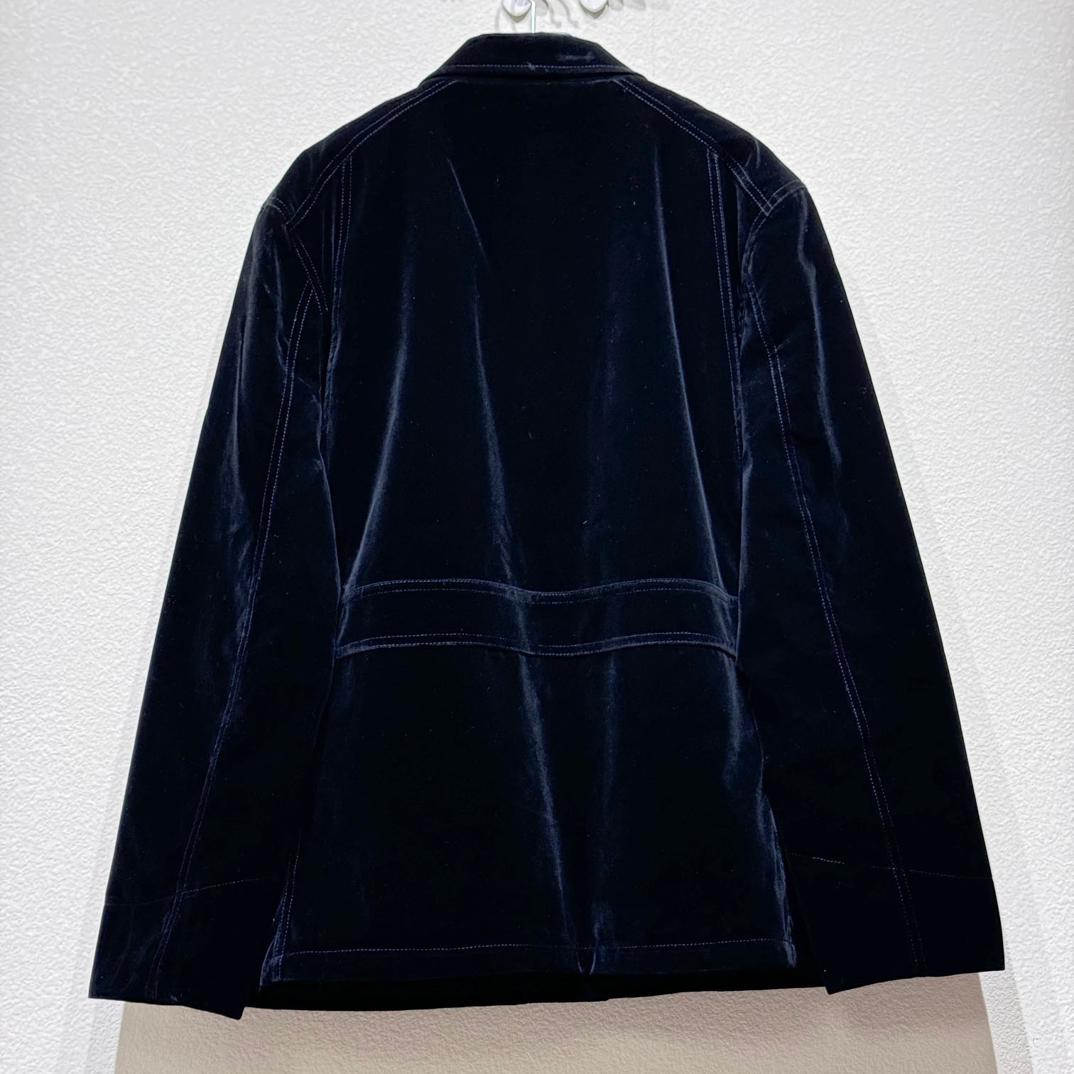 Prada Blouson In Velvet Denim - EUR FASHION