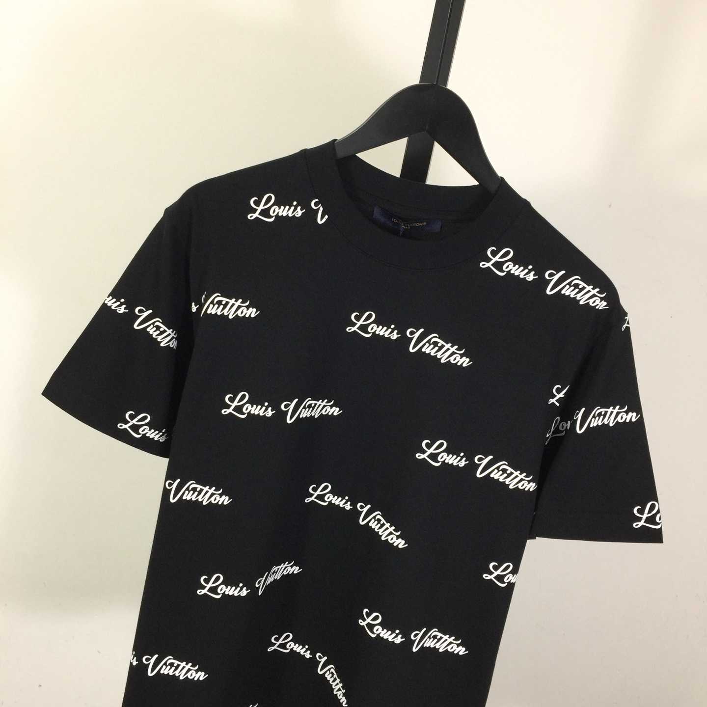 Louis Vuitton Logo Cotton T-Shirt - EUR FASHION