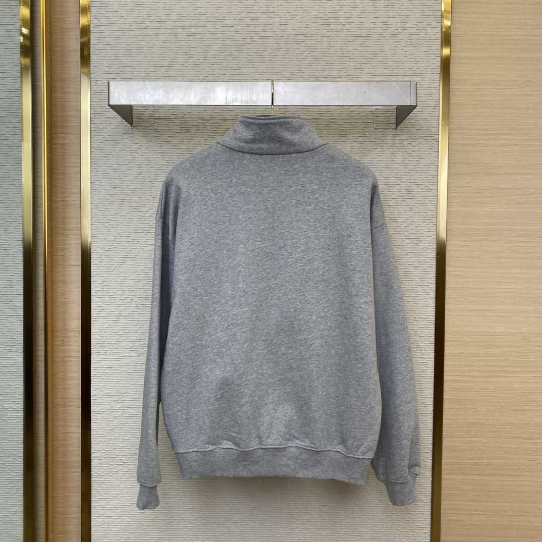 Dior CD Icon Half-Zip Sweatshirt   - EUR FASHION