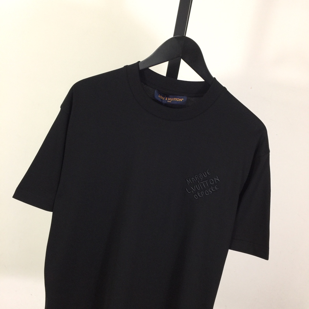 Louis Vuitton Signature Cotton T-Shirt    - EUR FASHION