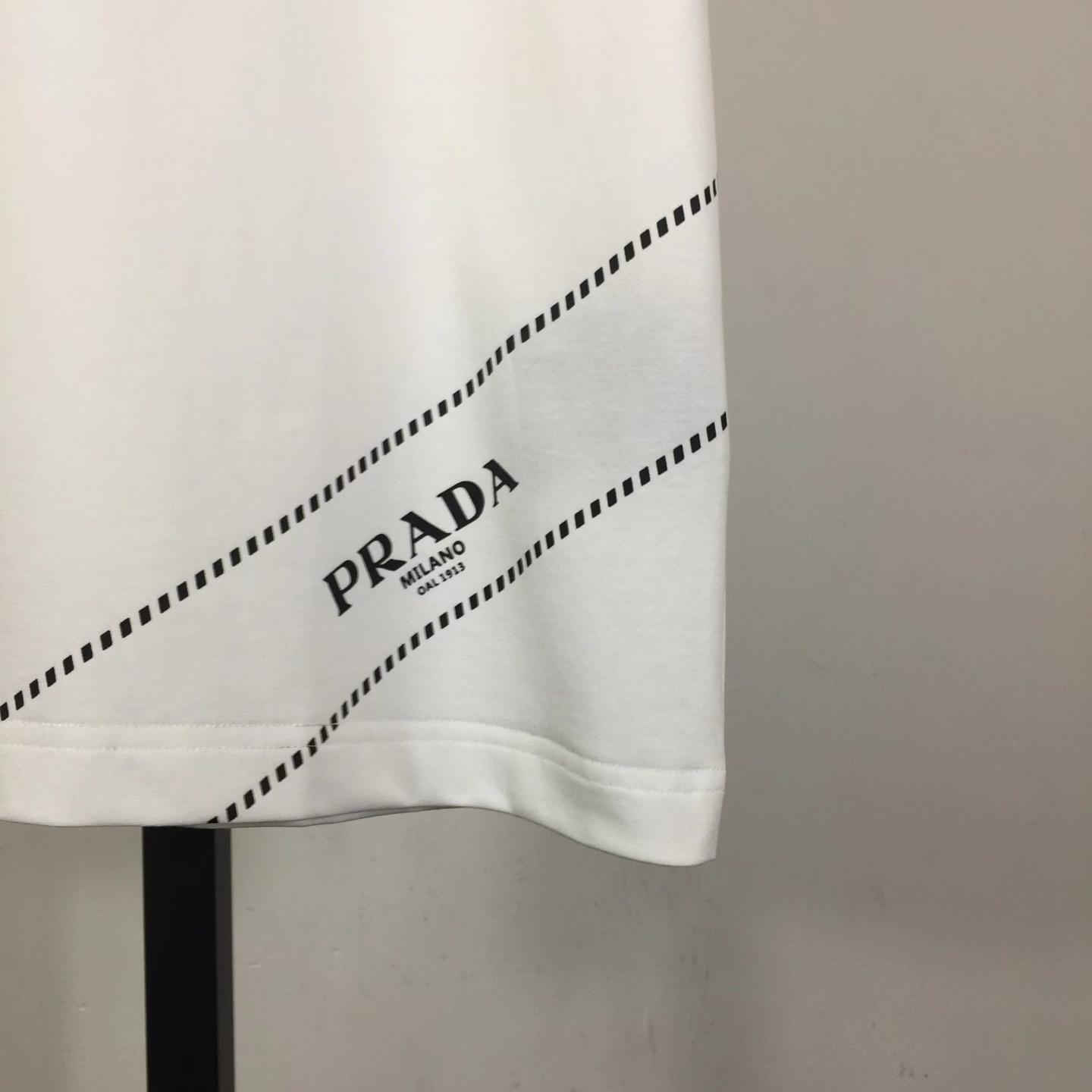 Prada Cotton T-Shirt - EUR FASHION