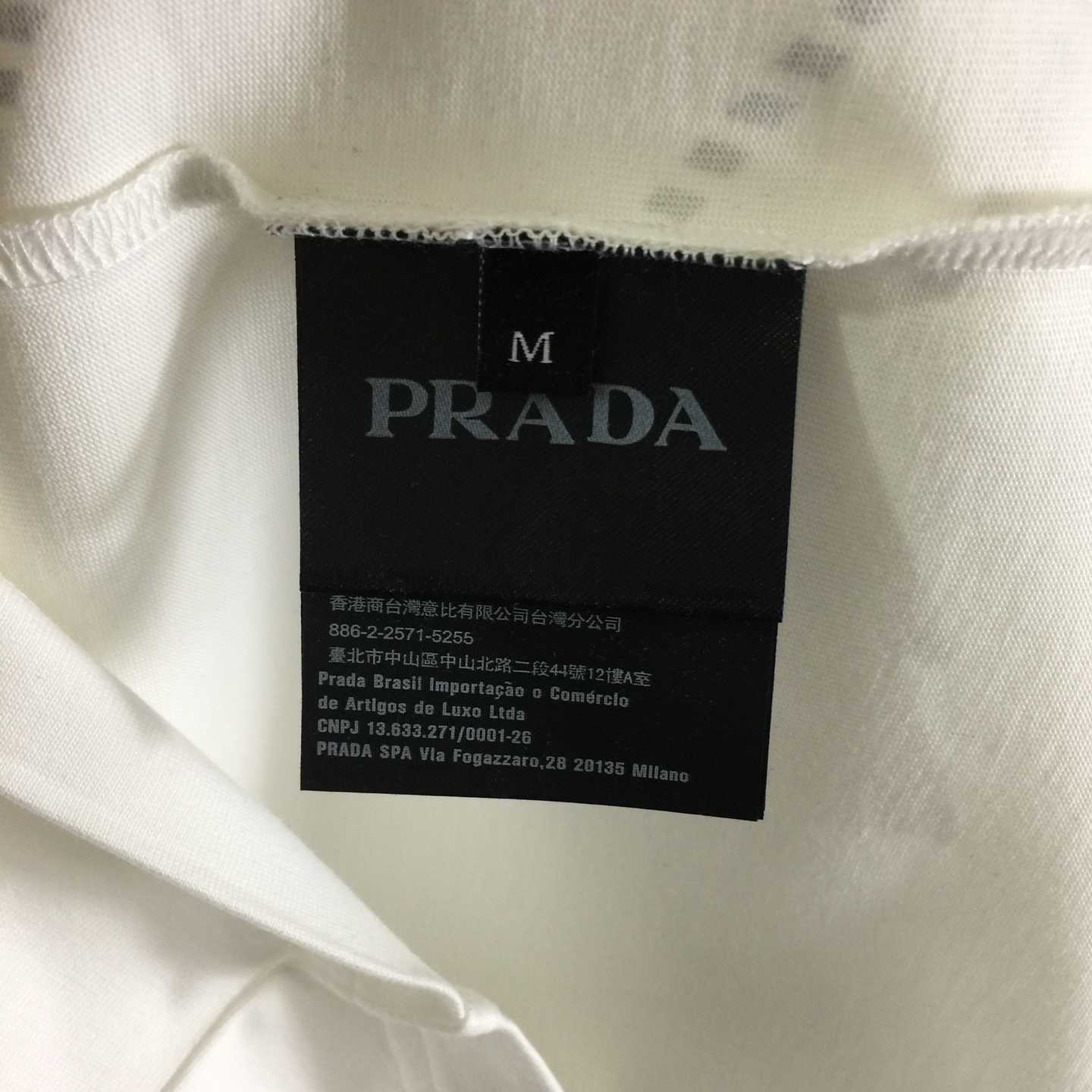 Prada Cotton T-Shirt - EUR FASHION