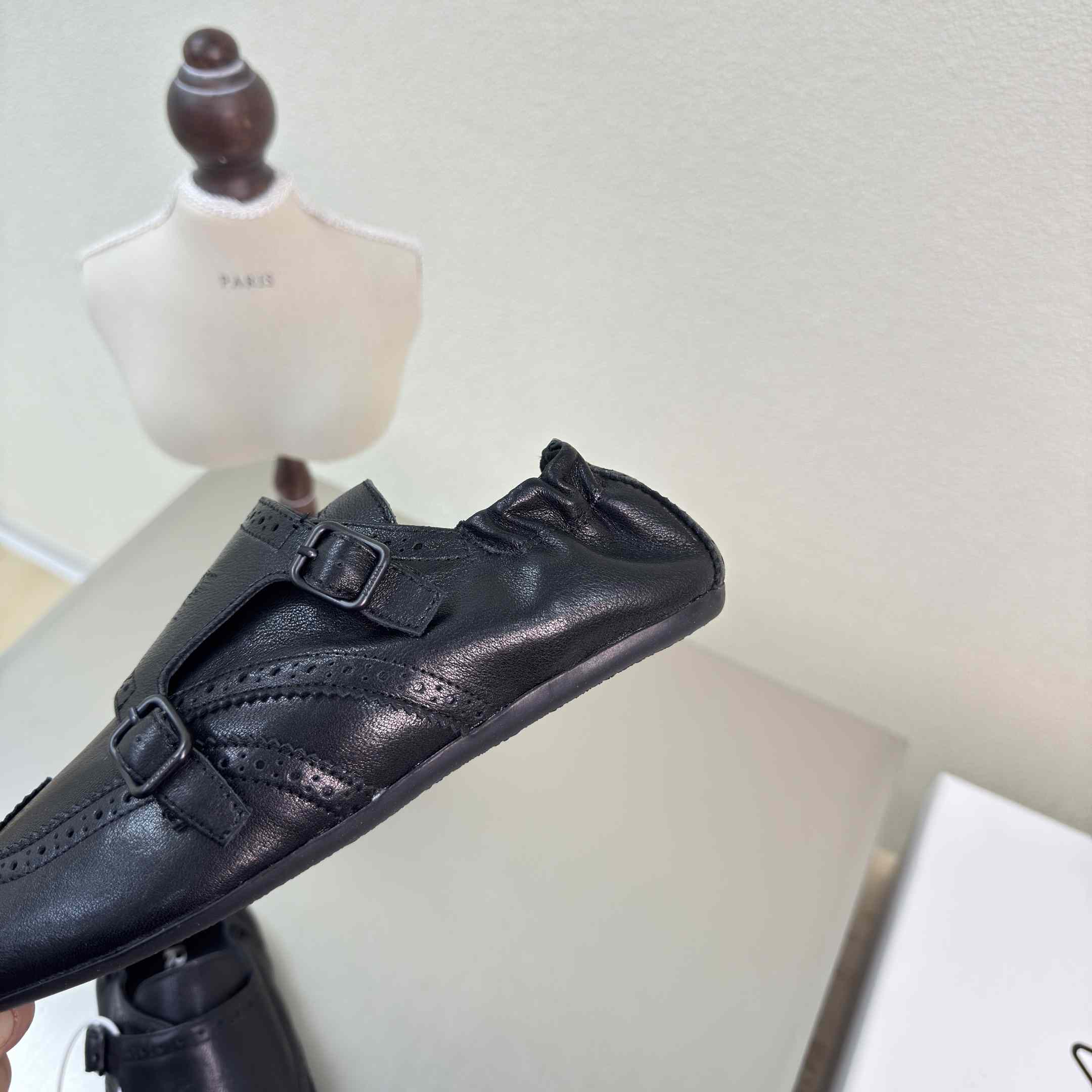 Prada Shuffle Double Monk Strap Shoes - EUR FASHION