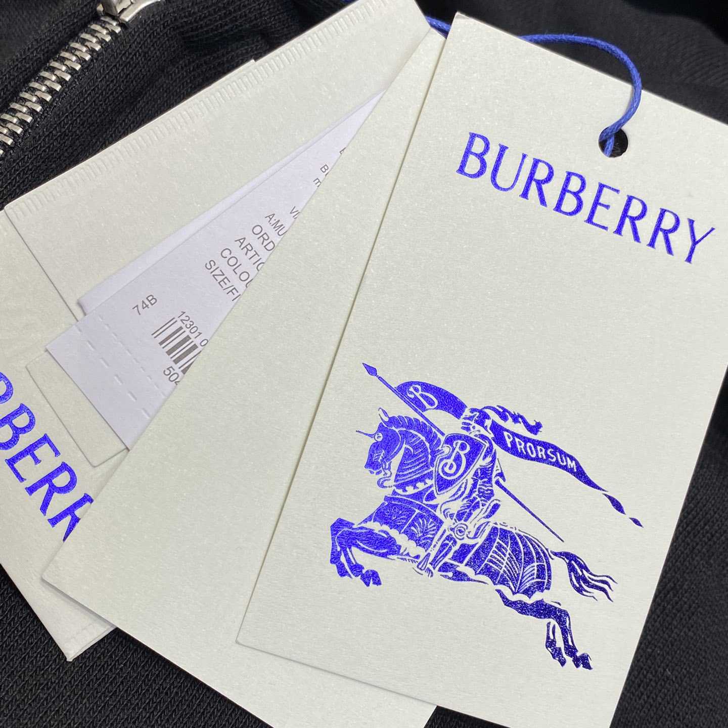 Burberry Check Label Cotton Jogging Pants - EUR FASHION