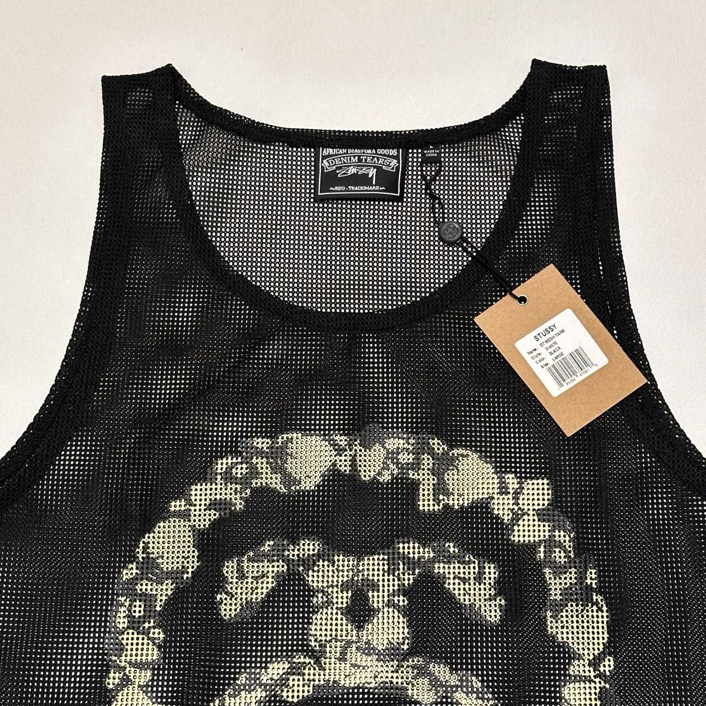 Denim Tears x Stussy Sleeveless Jersey Top - EUR FASHION