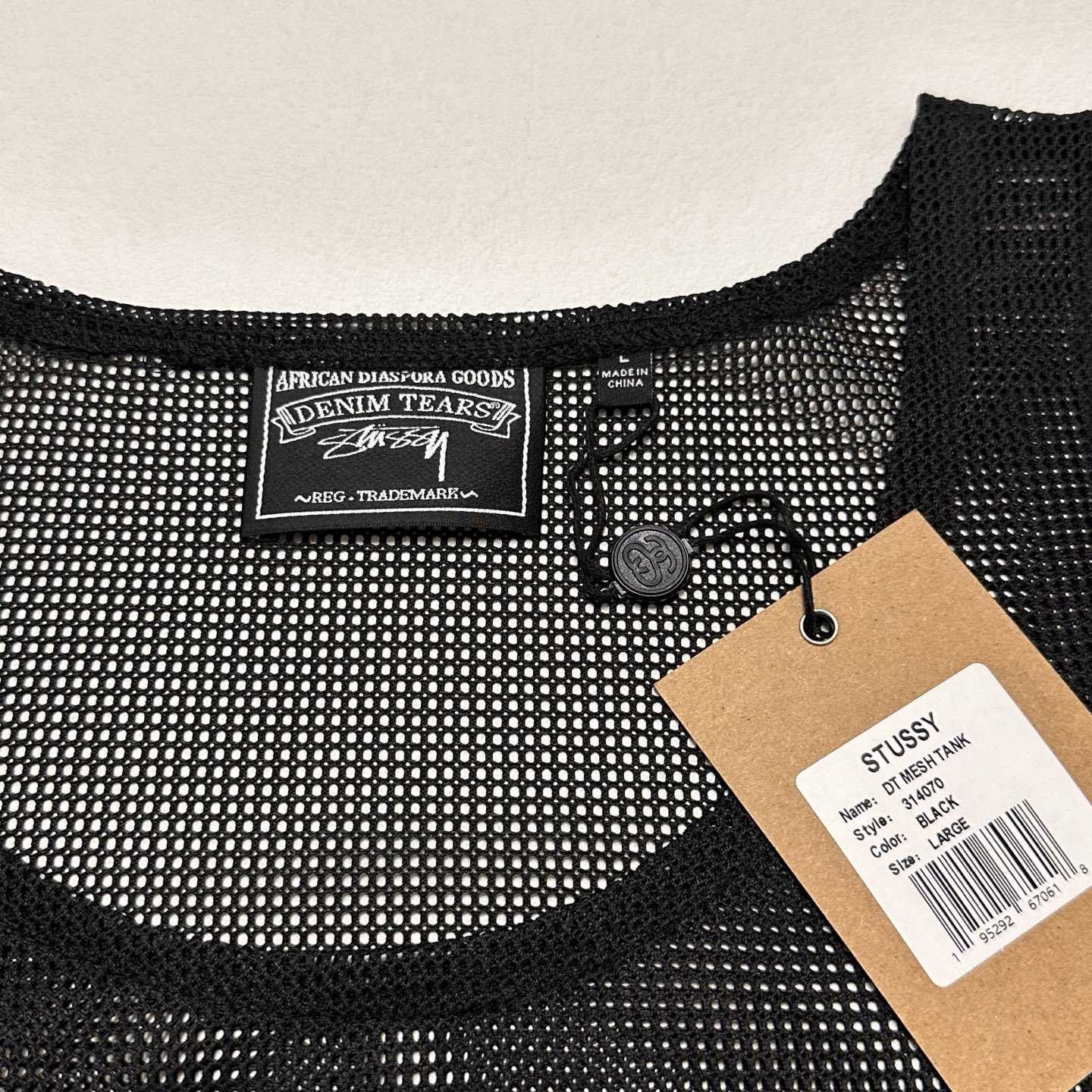 Denim Tears x Stussy Sleeveless Jersey Top - EUR FASHION
