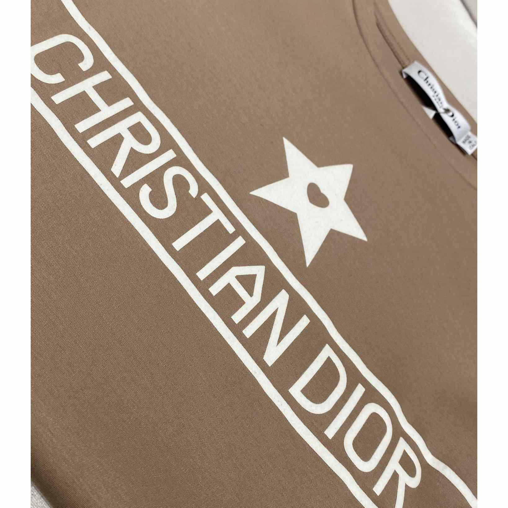 Dior Cotton Jersey With Signature - EUR FASHION
