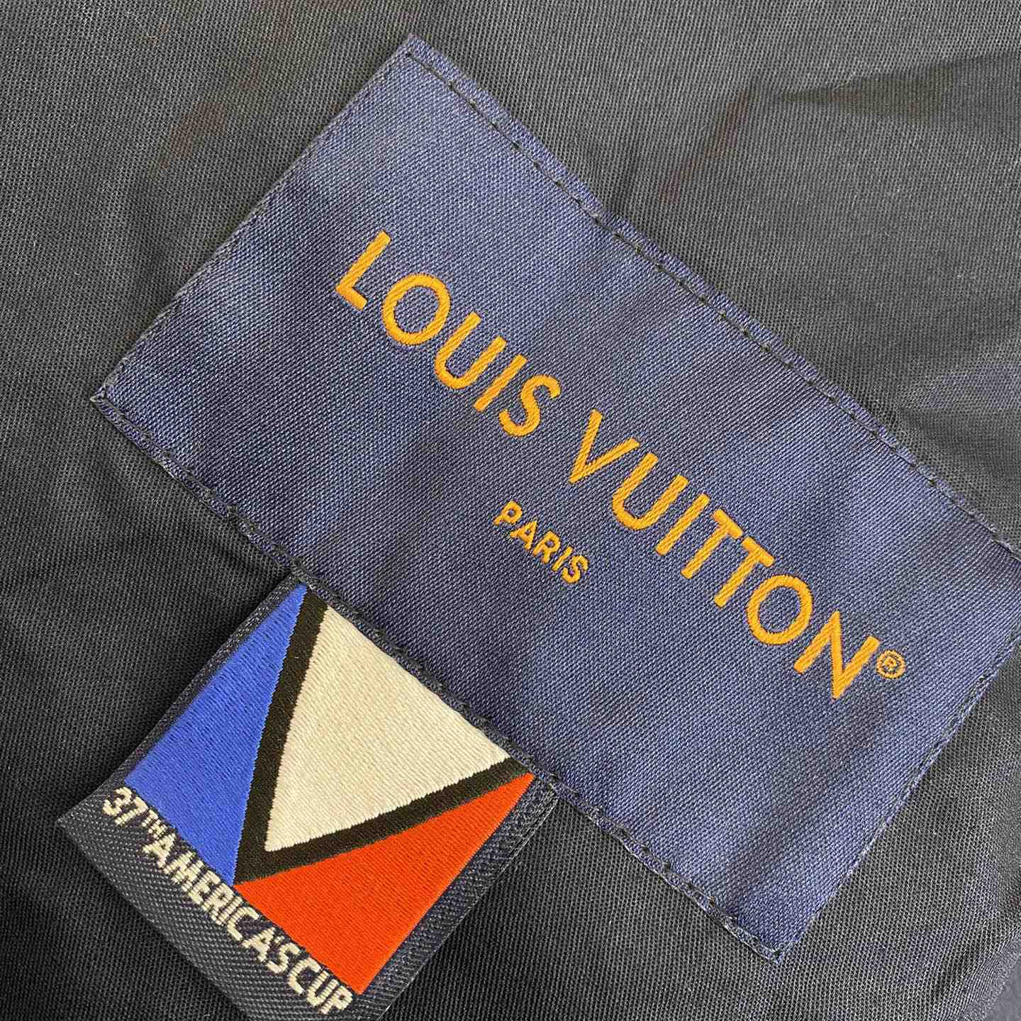 Louis Vuitton Damier Open Collar Cotton Overshirt  1AFVN5 - EUR FASHION