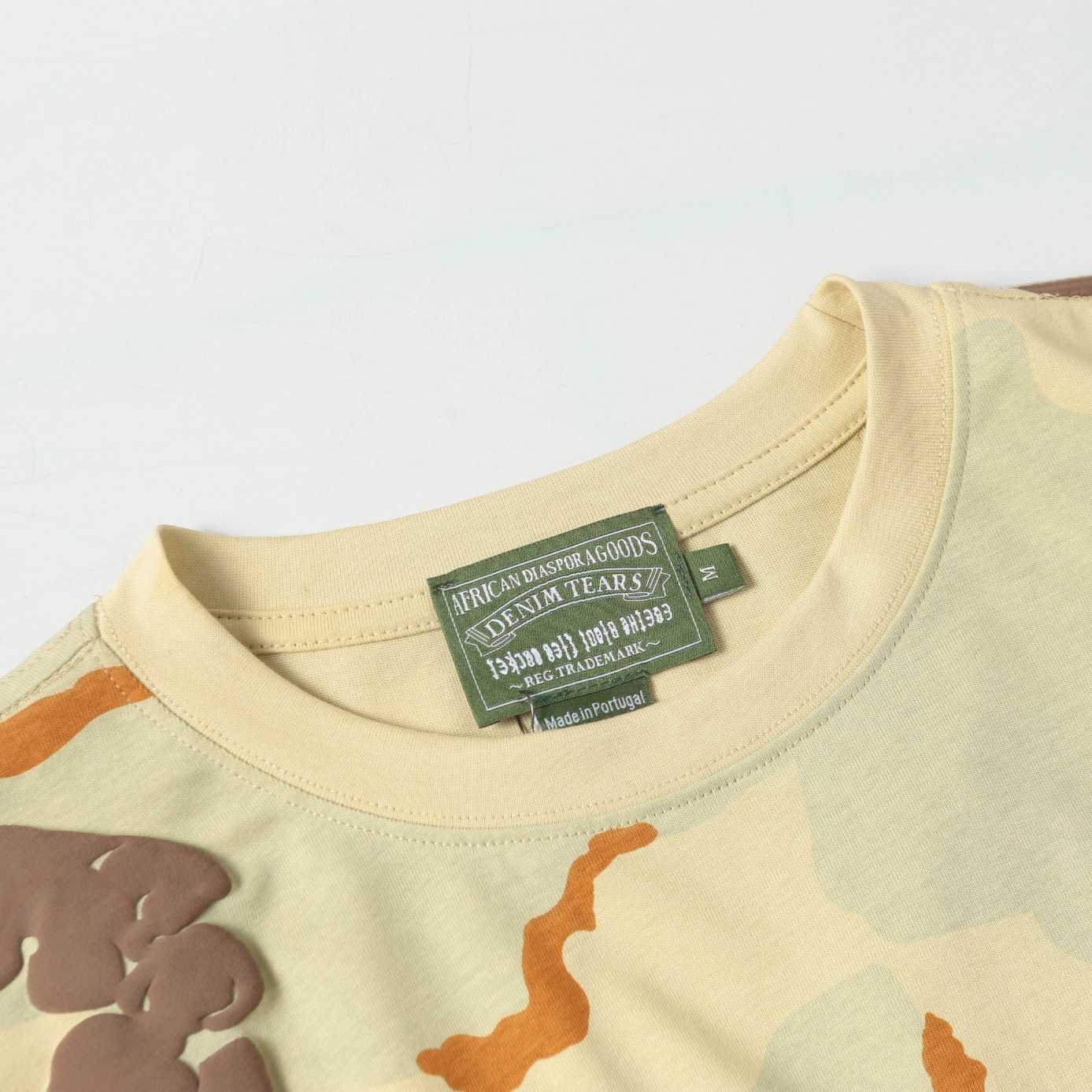 Denim Tears Camo Cotton T-shirt  - EUR FASHION