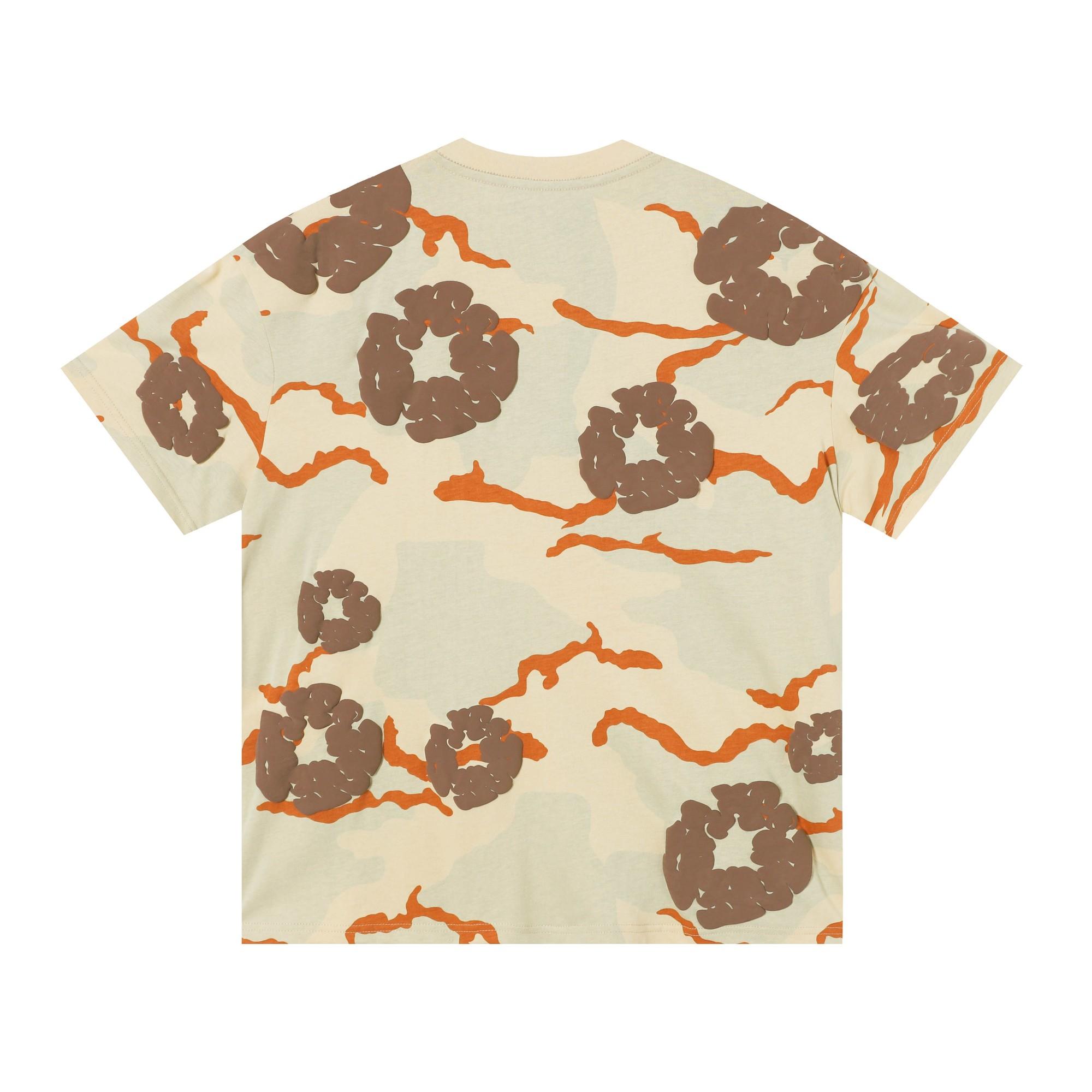 Denim Tears Camo Cotton T-shirt  - EUR FASHION