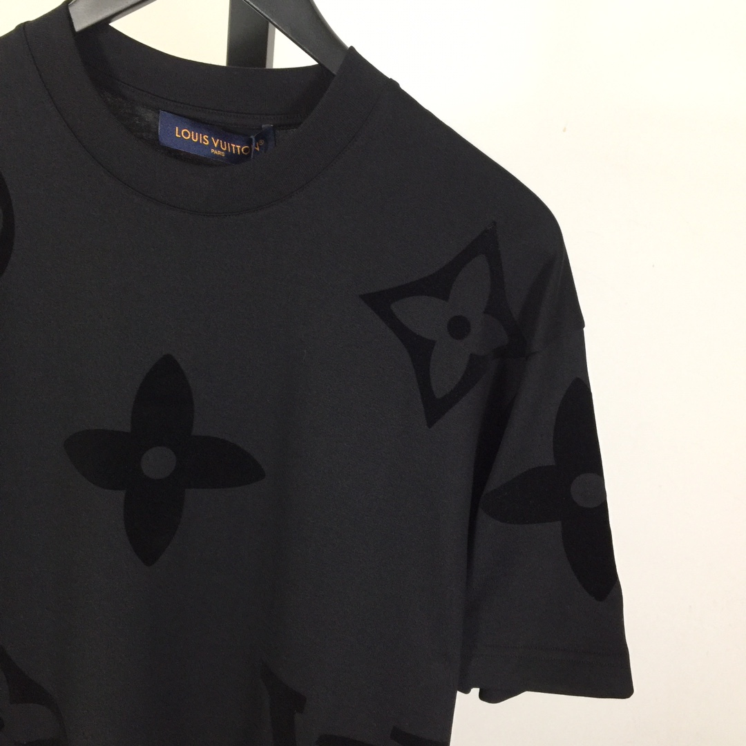 Louis Vuitton Monogram Cotton T-Shirt   1AFYF0 - EUR FASHION