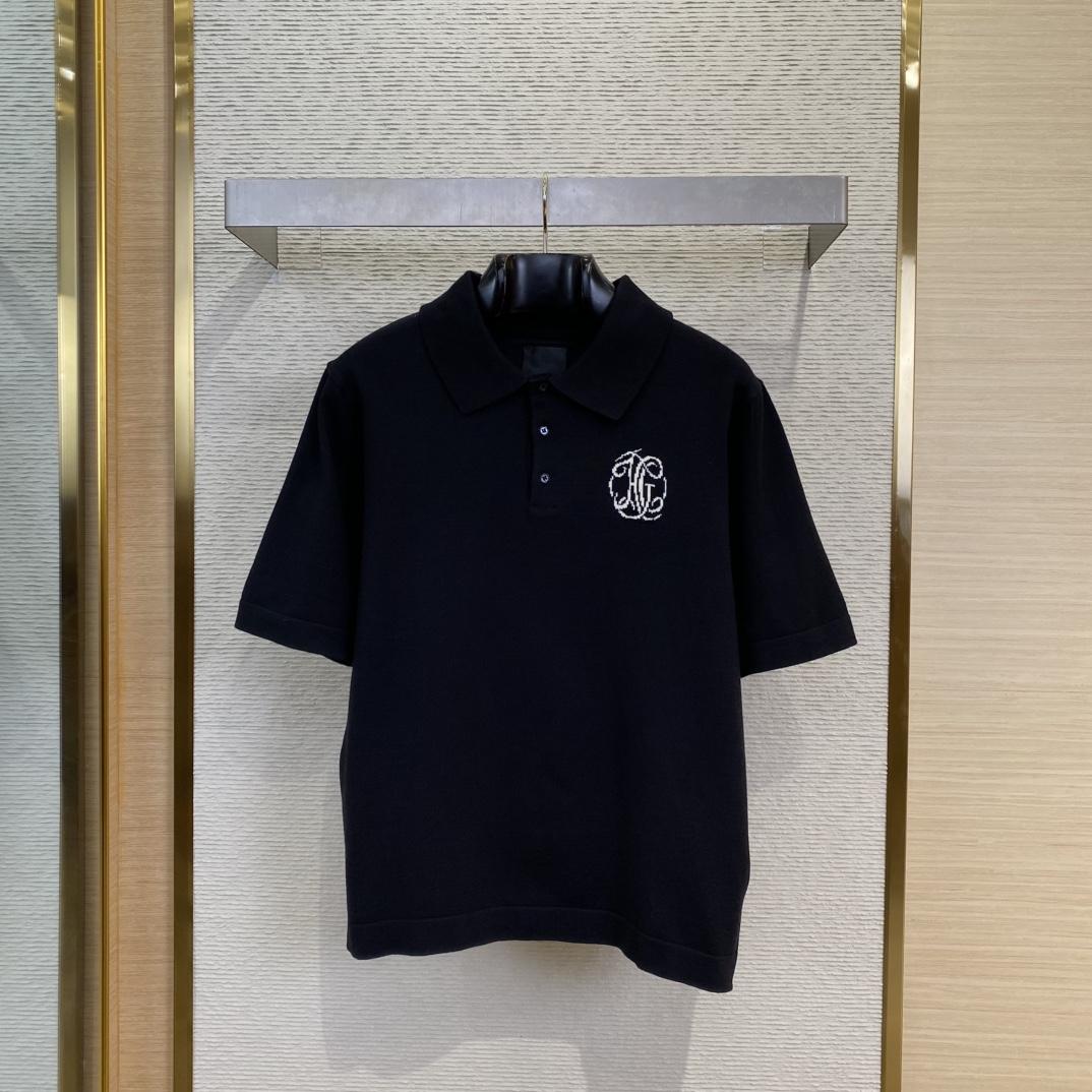 Givenchy Polo In Knit with HG Jacquard - EUR FASHION