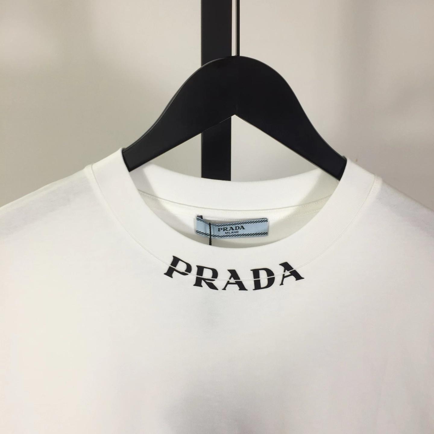 Prada Cotton T-Shirt - EUR FASHION