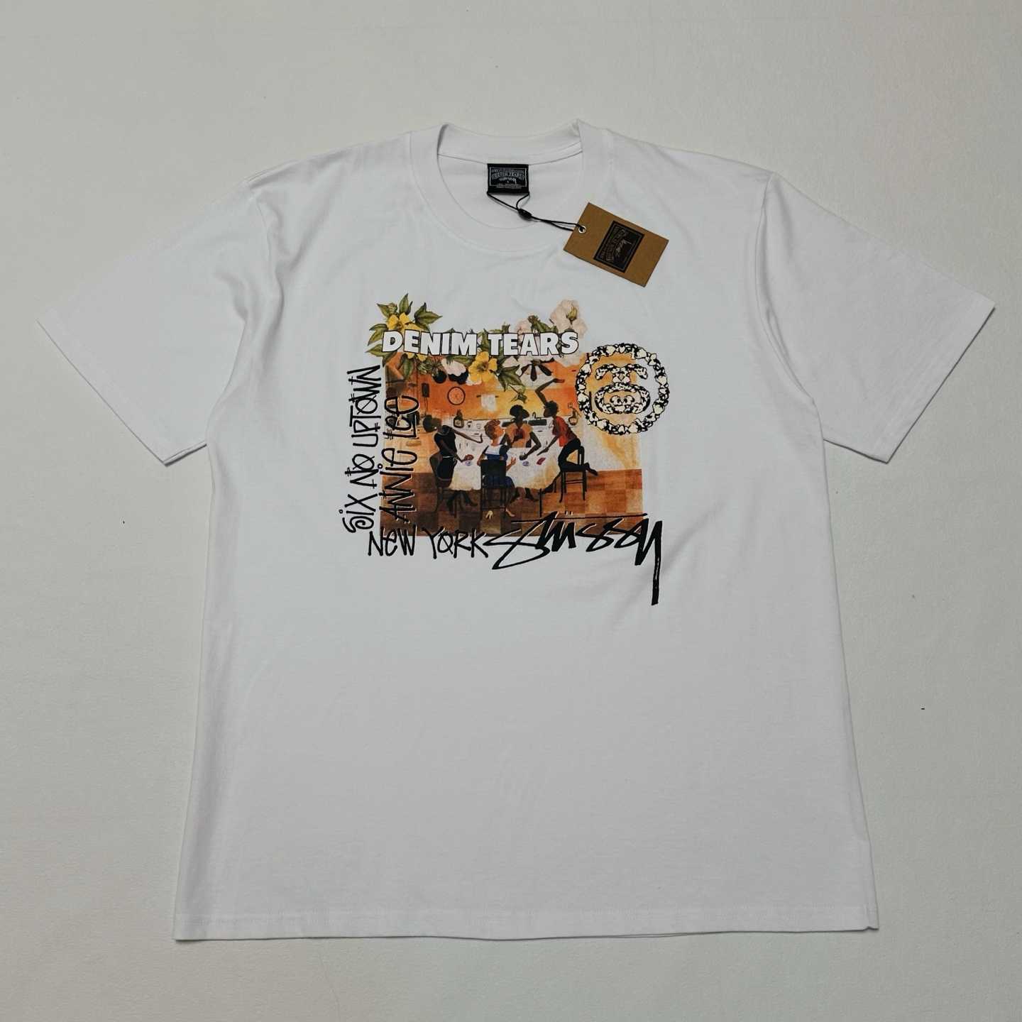 Denim Tears x Stussy Annie Lee Artist Tee - EUR FASHION