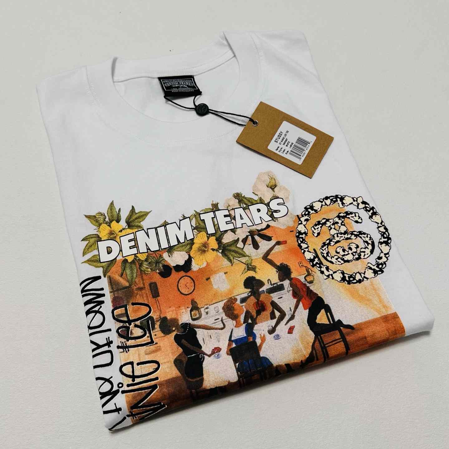 Denim Tears x Stussy Annie Lee Artist Tee - EUR FASHION