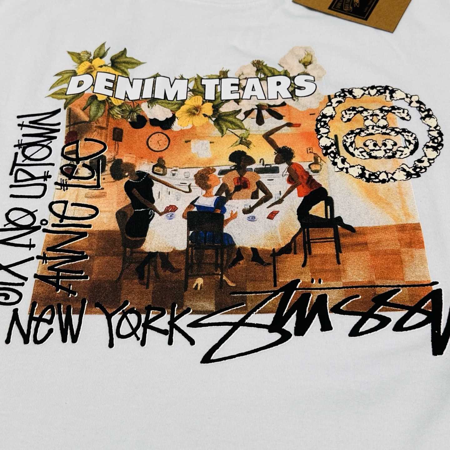 Denim Tears x Stussy Annie Lee Artist Tee - EUR FASHION