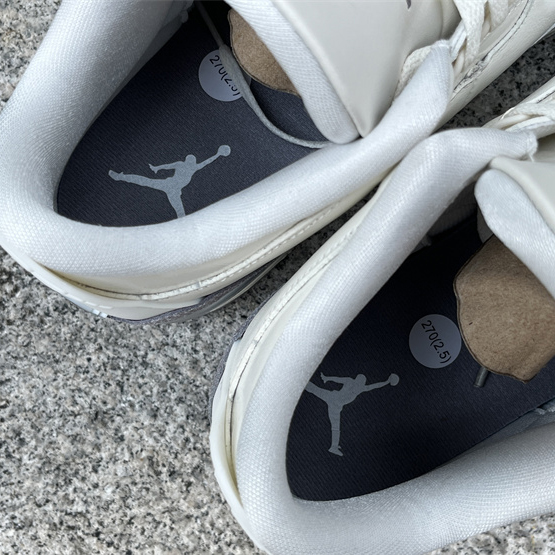 Air Jordan 3 “Sail/Metallic Silver” Sneakers   CK9246-100 - EUR FASHION