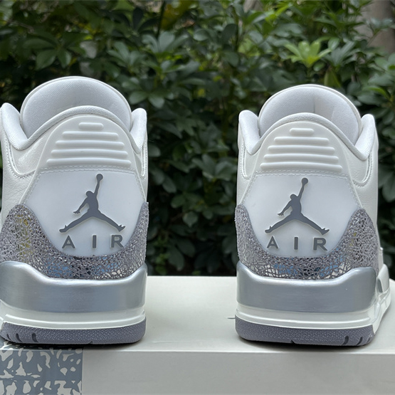 Air Jordan 3 “Sail/Metallic Silver” Sneakers   CK9246-100 - EUR FASHION