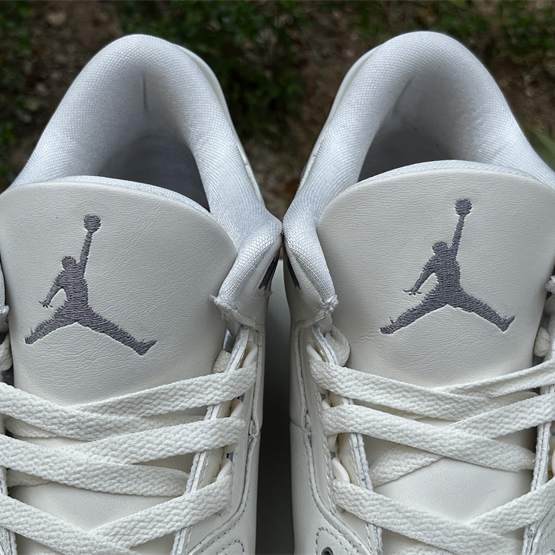 Air Jordan 3 “Sail/Metallic Silver” Sneakers   CK9246-100 - EUR FASHION