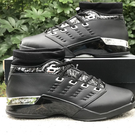 Jordan Air Jordan 17 0G Low Black Chrome   303891-004 - EUR FASHION