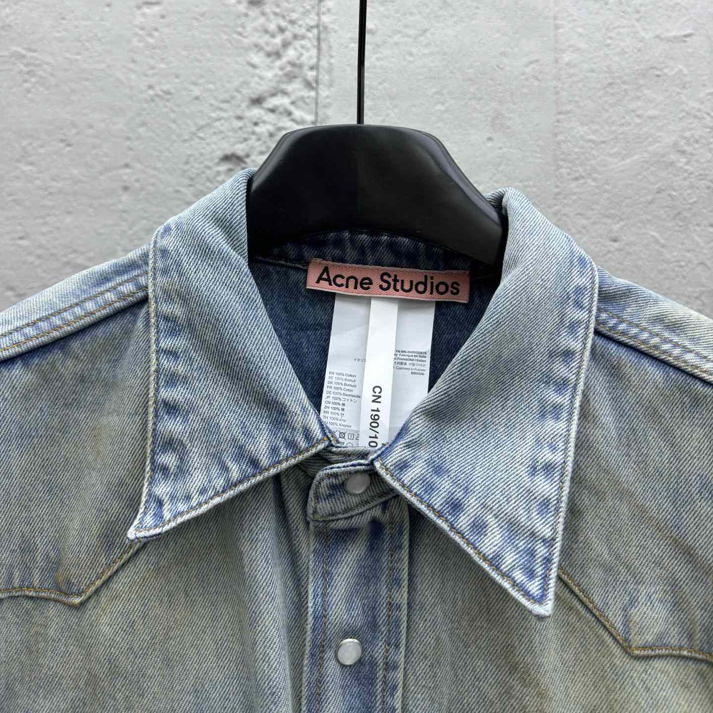 Acne Studios Denim Shirt - Relaxed fit - EUR FASHION