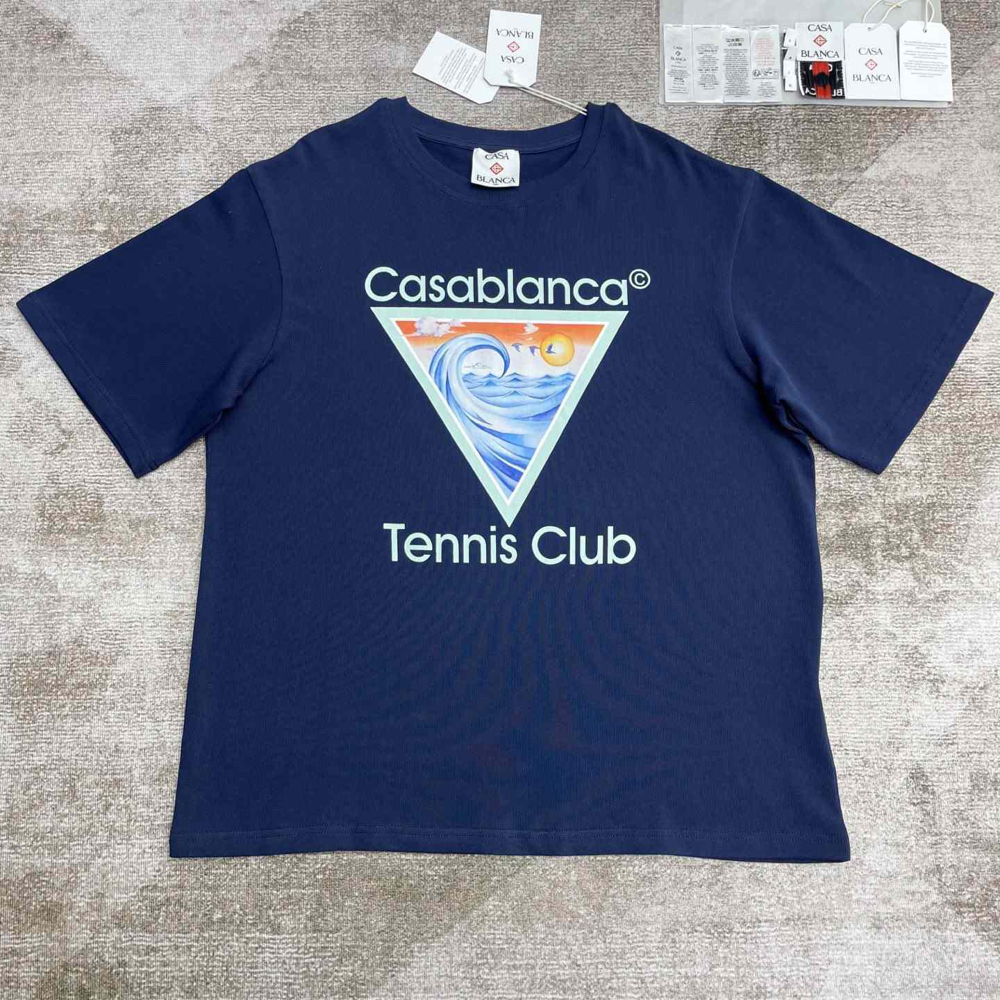 Casablanca Tennis Club Icon T-shirt   C972 - EUR FASHION