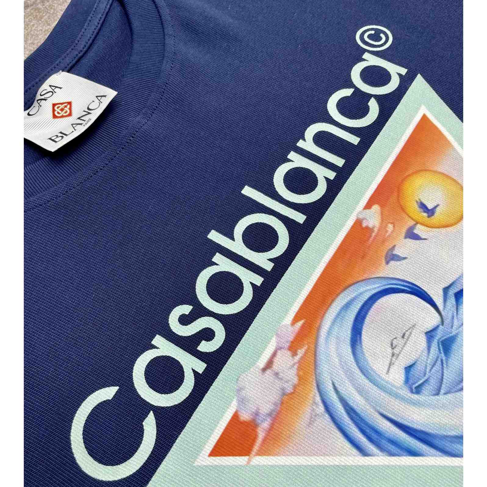 Casablanca Tennis Club Icon T-shirt   C972 - EUR FASHION