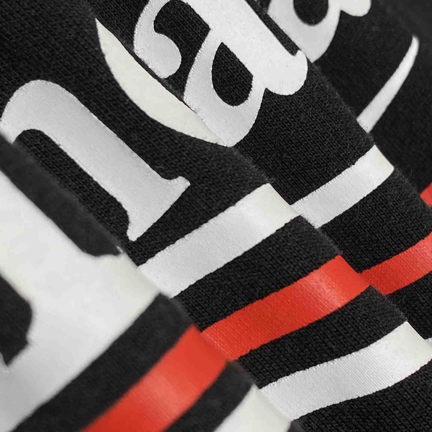 Balenciaga Political Campaign Layered T-shirt In Black - EUR FASHION