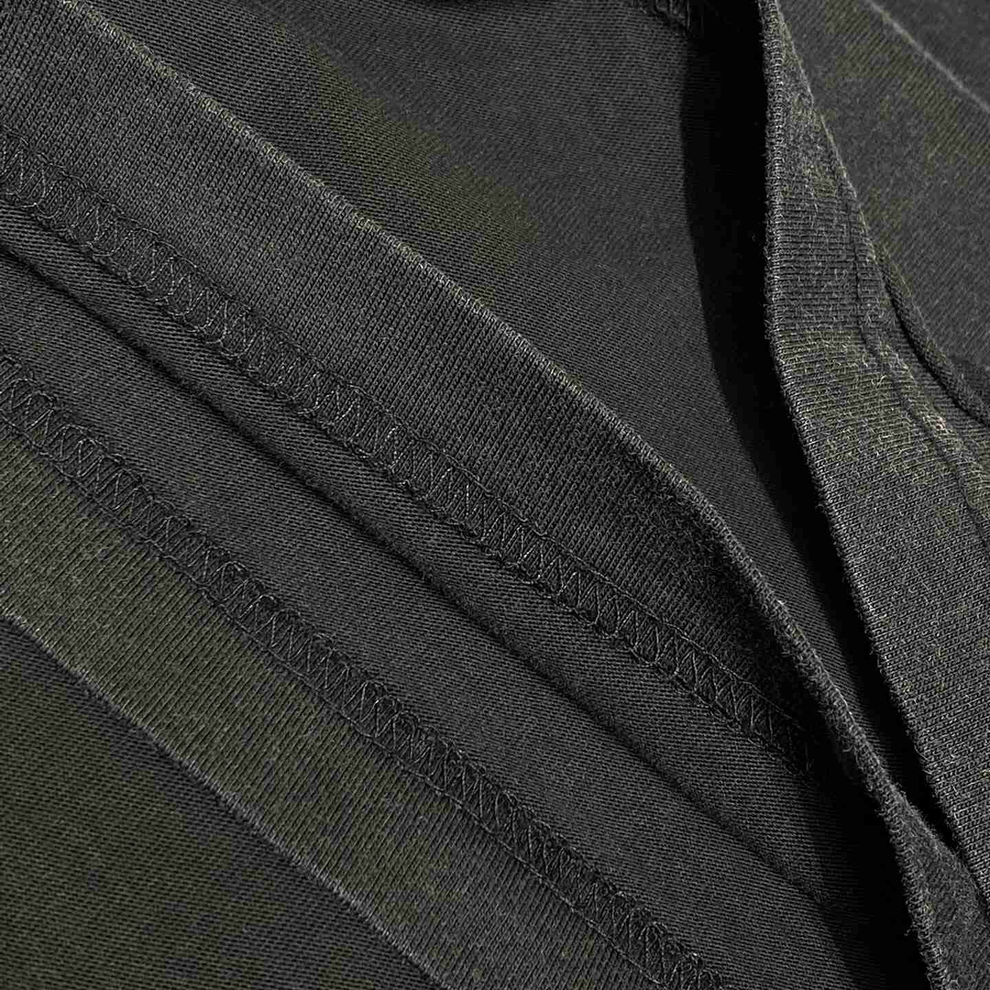 Balenciaga Political Campaign Layered T-shirt In Black - EUR FASHION