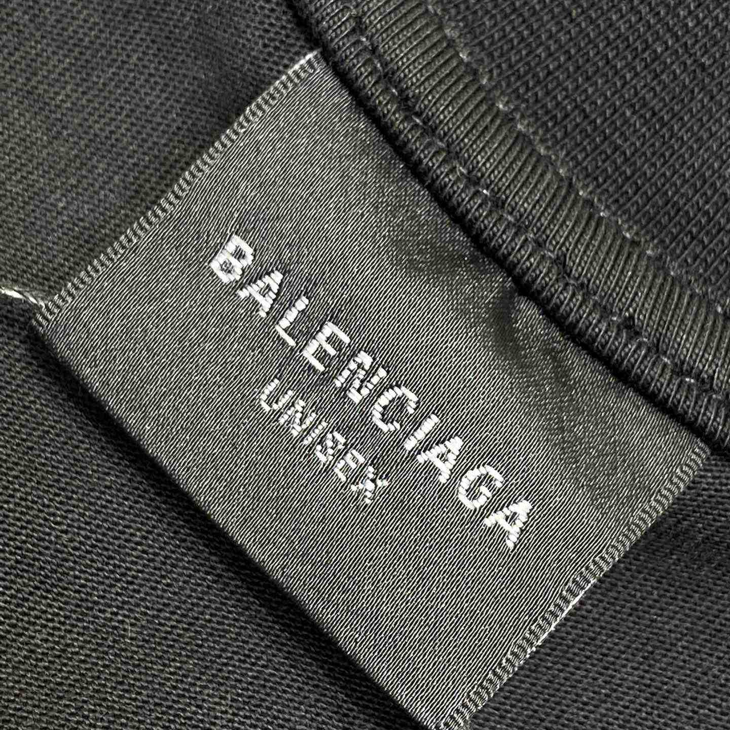 Balenciaga Political Campaign Layered T-shirt In Black - EUR FASHION