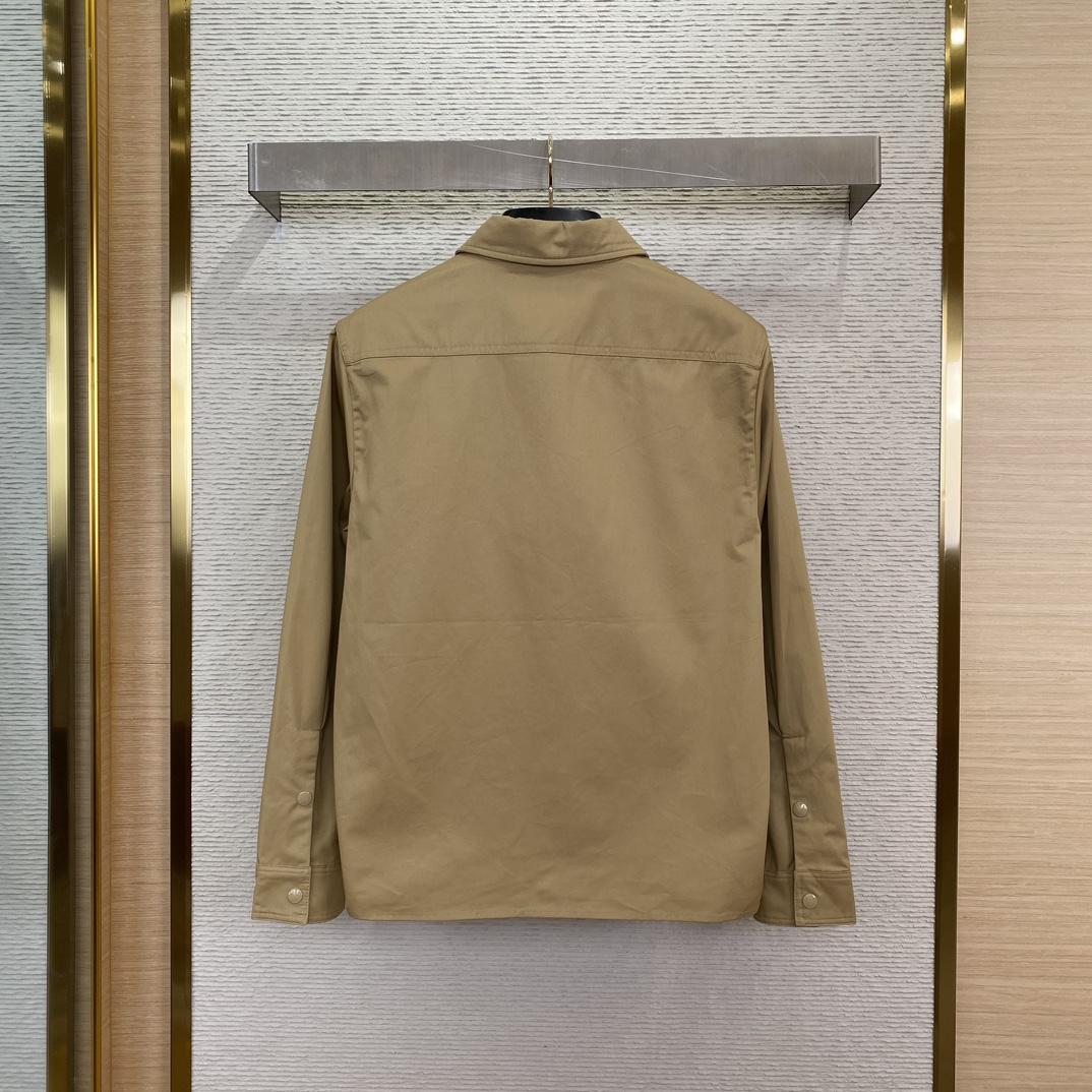 Moncler Gabardine Cotton Shirt Jacket - EUR FASHION